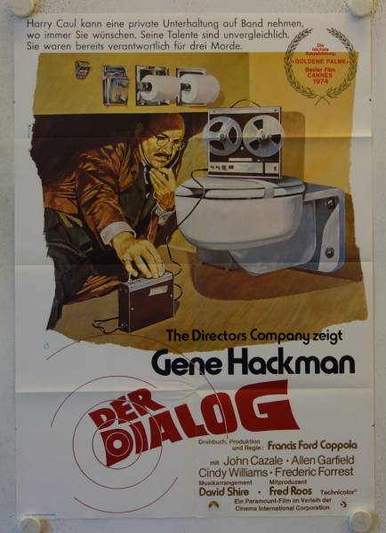 The Conversation original release german movie poster